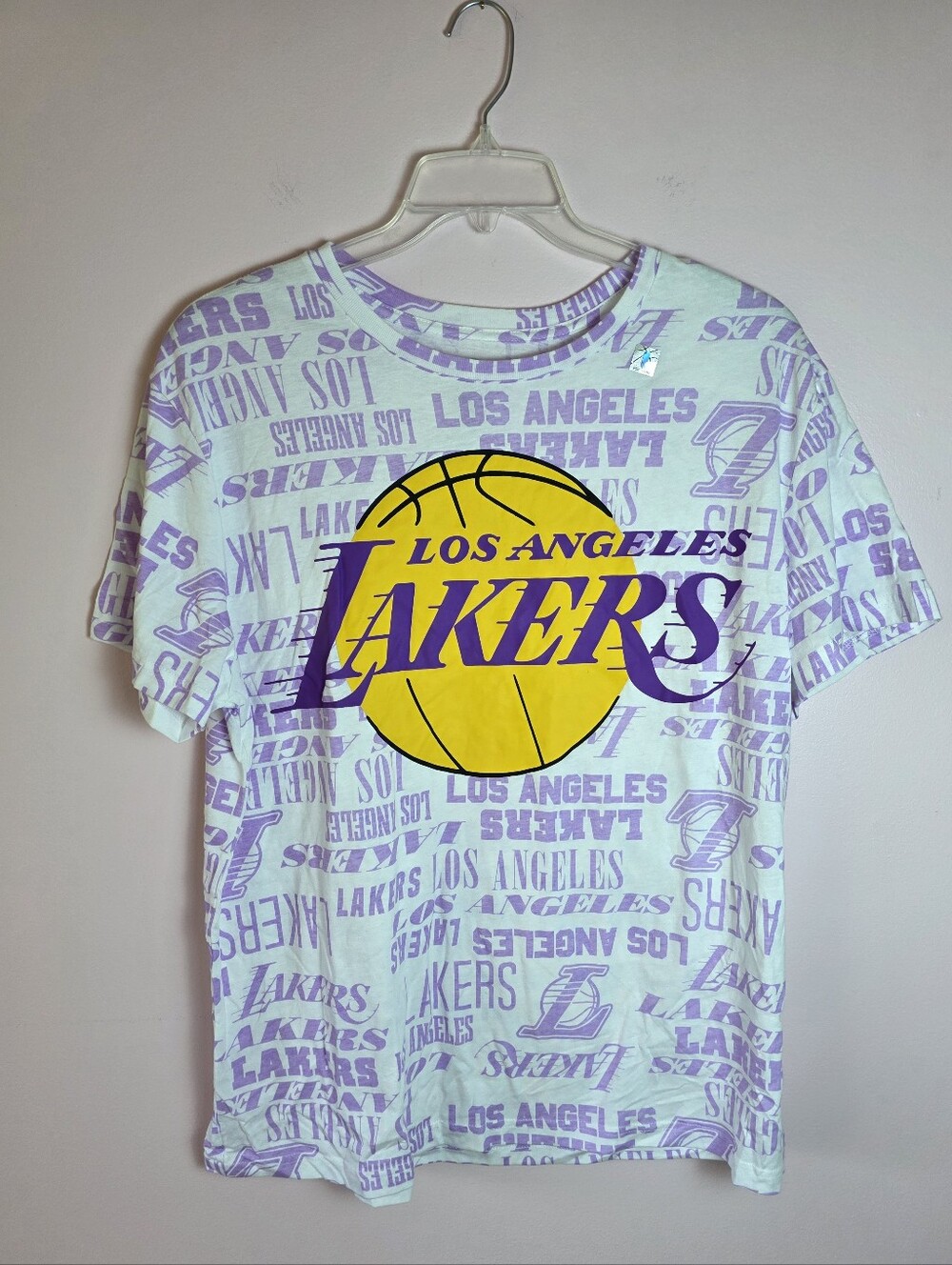 NBA Los Angeles Lakers Lavender Tee